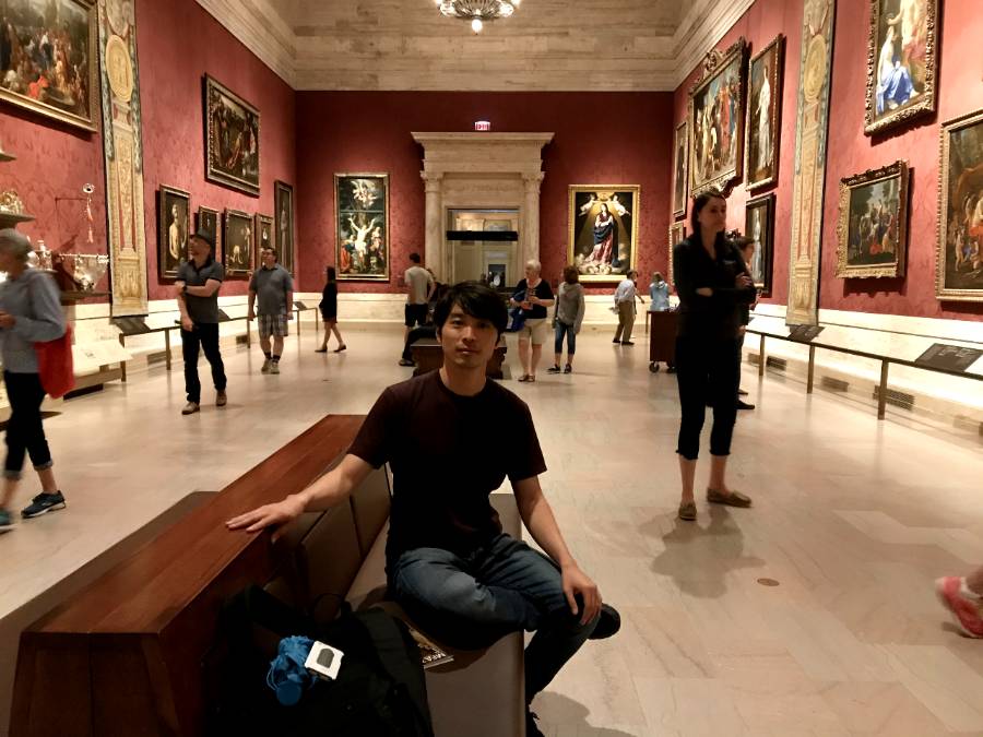 ボストン美術館 展示会場