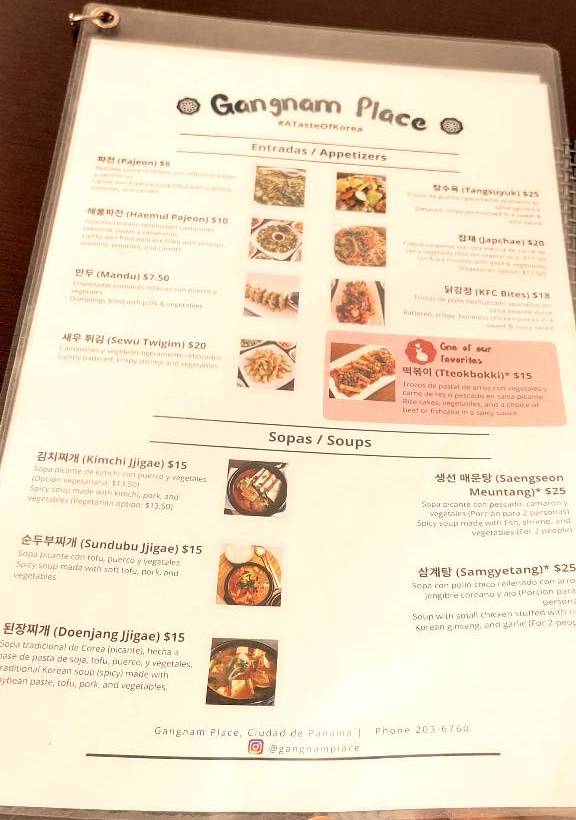 korean food panama