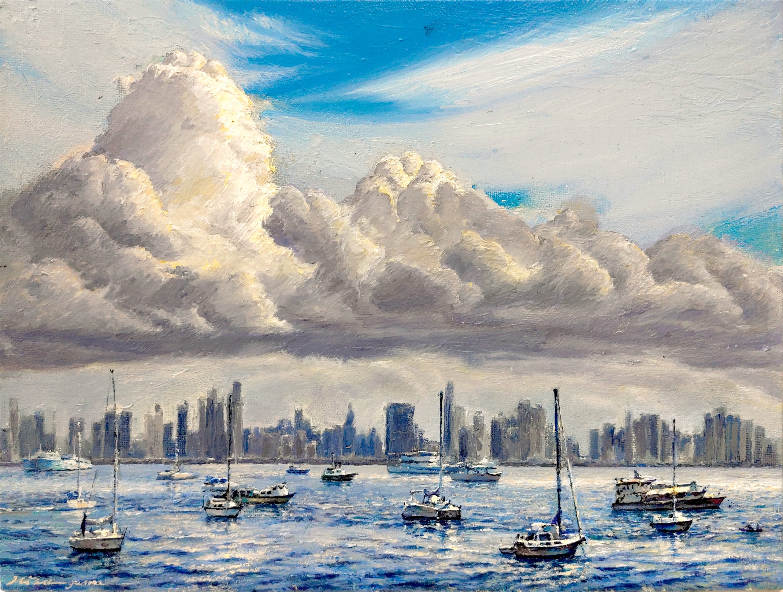 HISA GEMMAのパナマの油絵