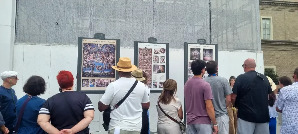 バチカン美術館の中庭