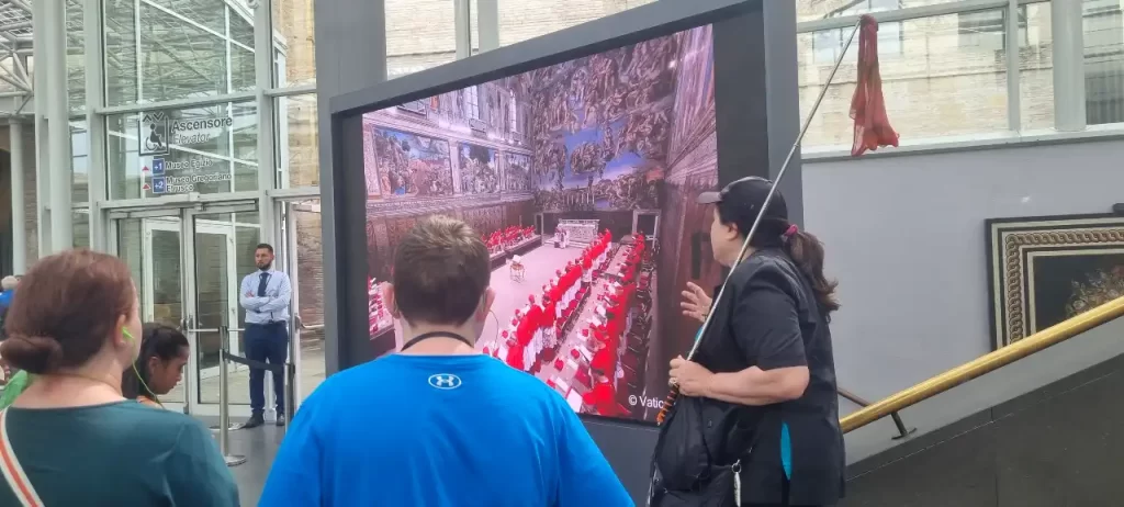 バチカン美術館入口