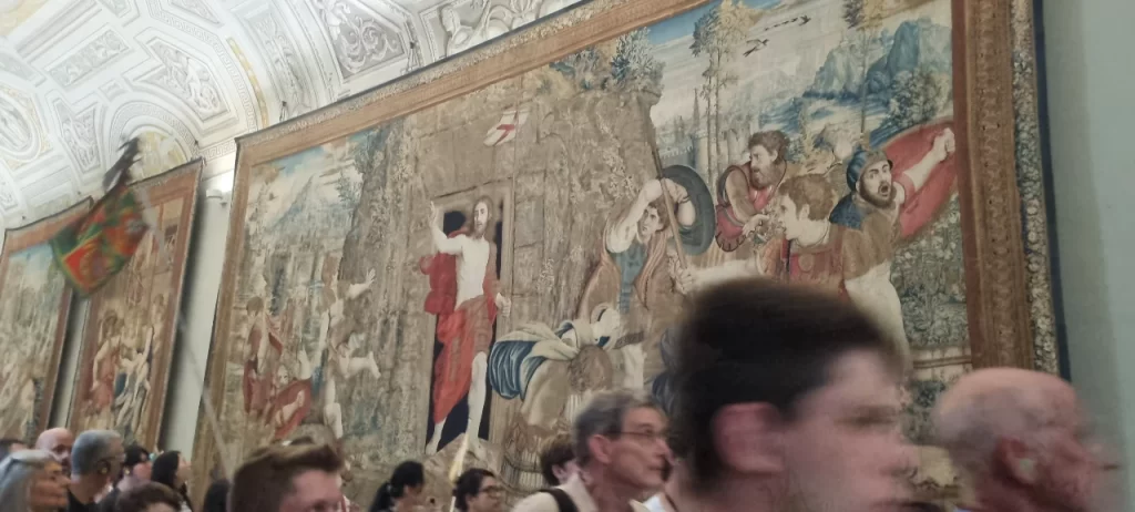 バチカン美術館のタペストリーのギャラリー