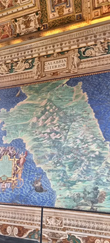 バチカン美術館の地図の間