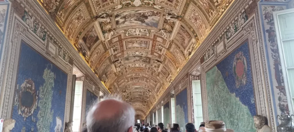 バチカン美術館の地図の間