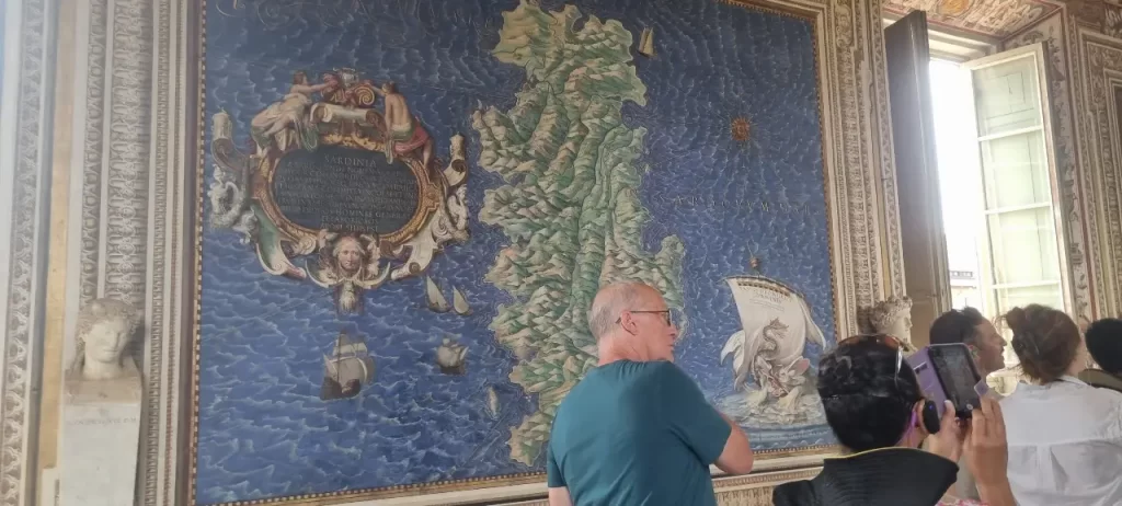 バチカン美術館の地図の間