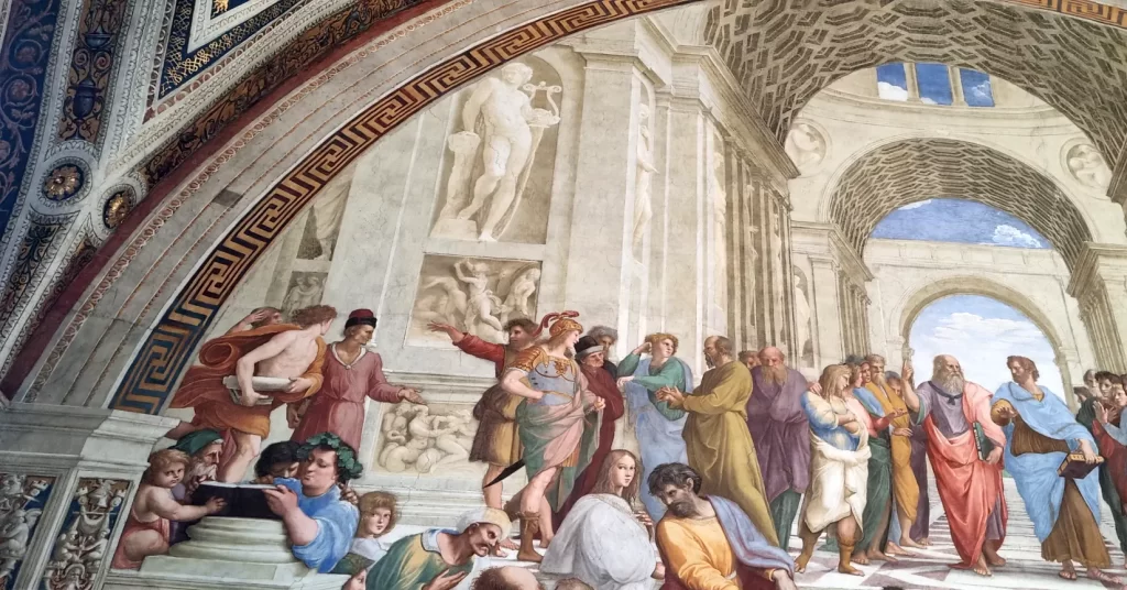 アテナイの学堂