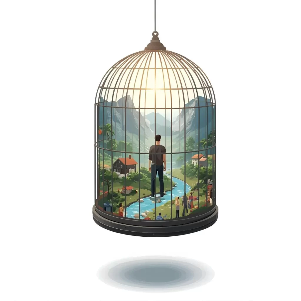 檻籠の中で生まれた人間