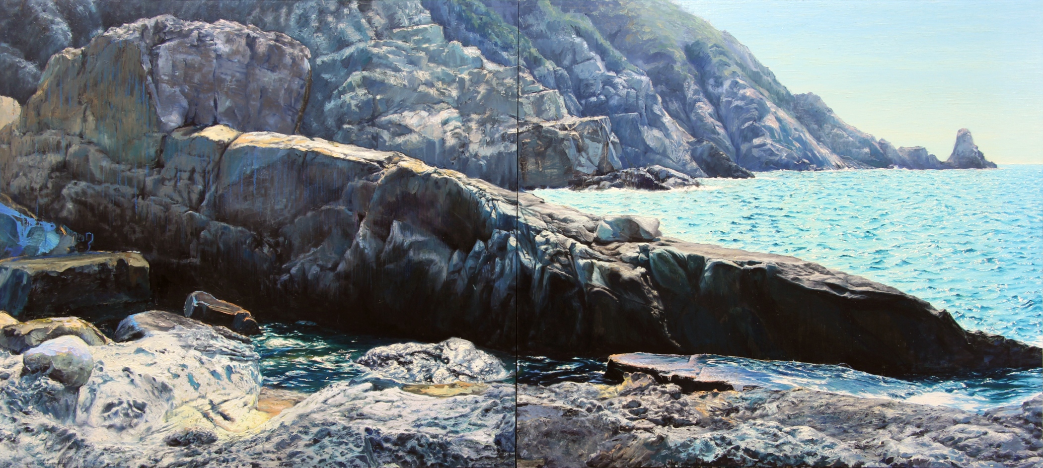 hisagemmaの描いた神秘の岩