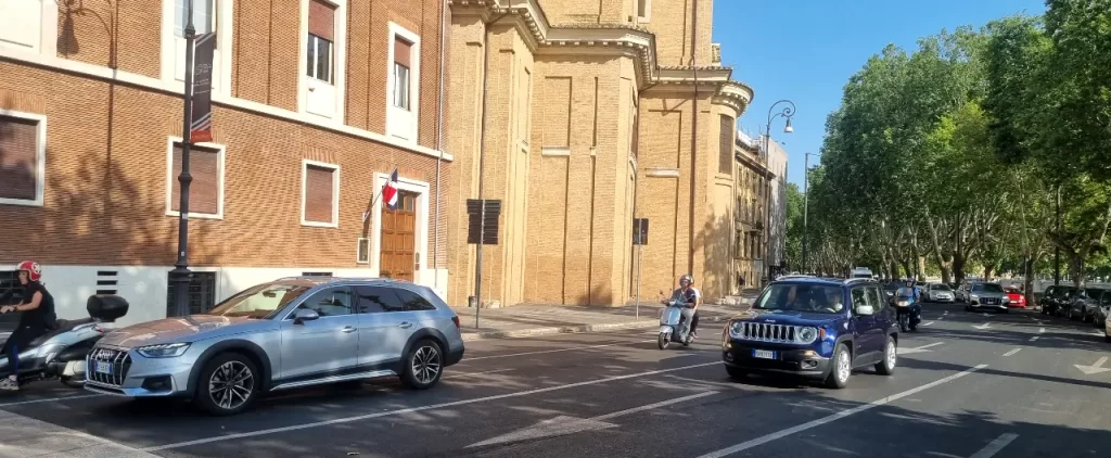 ローマの街並み