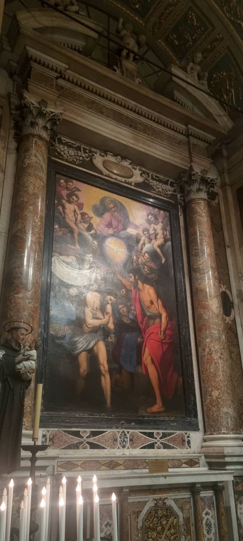 キリストの洗礼（Il Battesimo di Cristo）、サン・ロレンツォ大聖堂